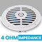 Pyle 5 1/4'' Dual Cone Waterproof Stereo Speaker System PLMR57W - alternate 3